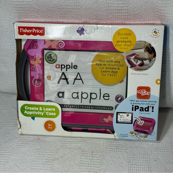 Fisher-Price Other - New Fisher-Price Pink Educational Tablet‎ Case for iPad